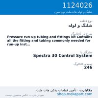 شلنگ و لوله نوردسون Pressure run-up tubing and fittings kit Contains all the fitting…، قطعه 1124026