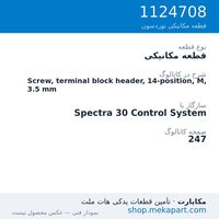 قطعه مکانیکی نوردسون Screw, terminal block header, 14-position, M, 3.5 mm، قطعه 1124708