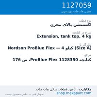 اکستنشن بالای مخزن دستگاه هات‌ملت نوردسون ProBlue Flex، 4 کیلو (Size A)، قطعه 1127059