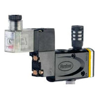 شیر برقی نوردسون Saturn S4، چهارراهه، 24VDC، LED، قطعه 1069250