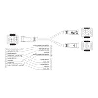 کابل آداپتور RTD نیکل 120 اهم نوع T نوردسون، برای یک شلنگ و یک کابل پرتوان، قطعه 109333