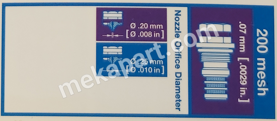 فیلتر نوردسون 1007374 مدل Saturn سری 200 Mesh — توری (بدون بدنه) - بسته 5 عددی